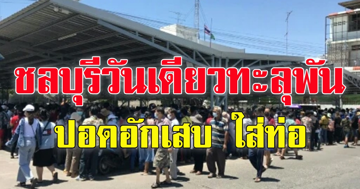 คลัสเตอร์ร้านเหล้า ทำชลบุรียอดโควิดพุ่งทะลุพันแล้ว เจอปอดอักเสบ ใส่ท่อ