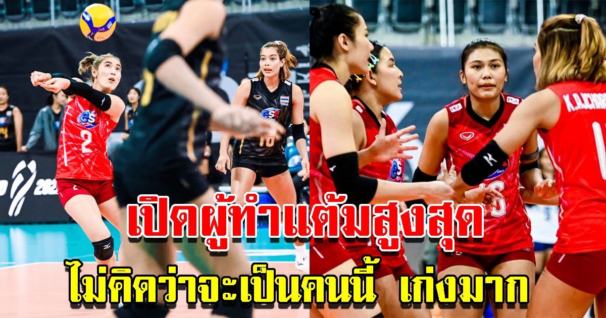 เปิดผู้ทำแต้มสูงสุดเกม วอลเลย์บอลหญิงไทย พ่าย เซอร์เบีย ศึกชิงแชมป์โลก 2022