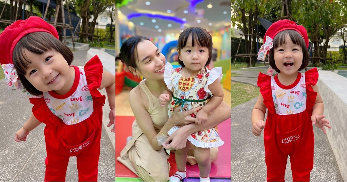 น่ารักจัดเต็ม น้องเมย่า ลูกสาว หยาดทิพย์ แจกความสดใสด้วยรอยยิ้มพิมพ์ใจ