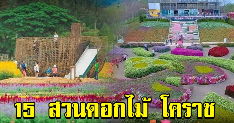 ต้องไปให้ได้ 16 สวนดอกไม้สุดอลังการ รับลมหนาว