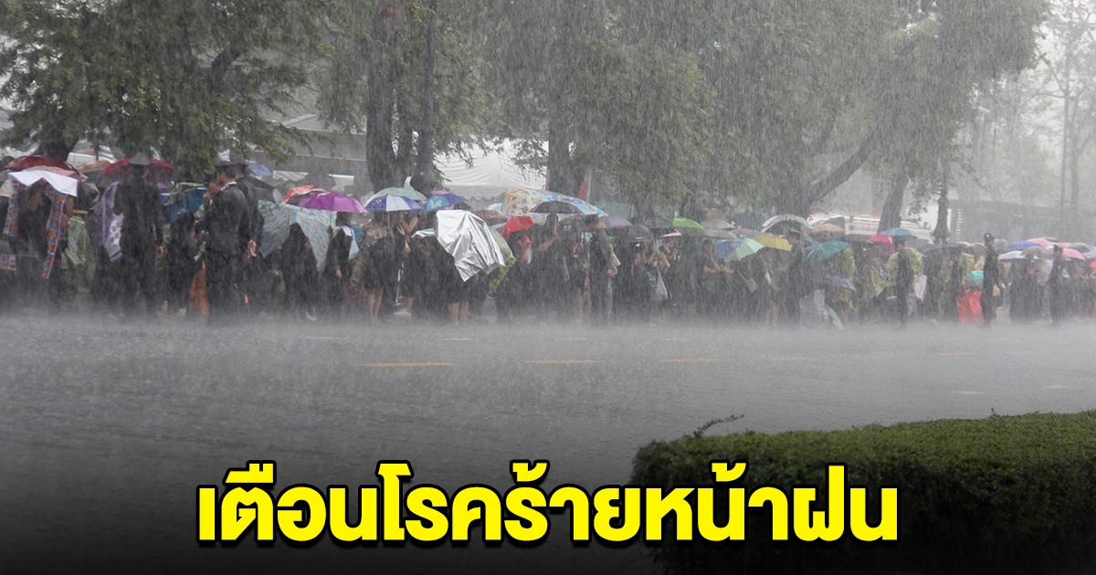 เตือนโรคร้าย หน้าฝนนี้ คนไทยเสียชีวิตแล้ว 9 ราย เผยวิธีป้องกัน