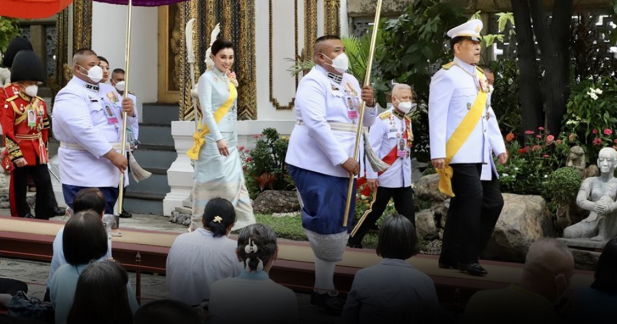 ในหลวง พระราชินี เสด็จฯ พระราชพิธีเฉลิมพระชนมพรรษา สมเด็จพระพันปีหลวง