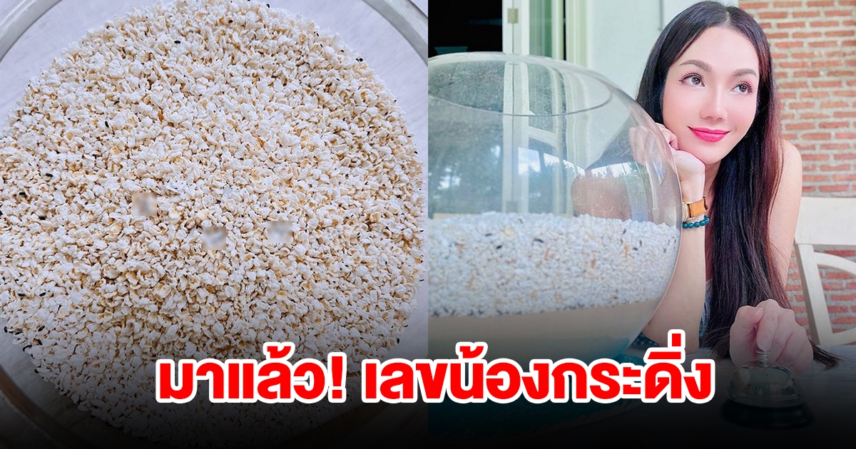 โค้งสุดท้าย เลขน้องกระดิ่ง อ๋อม สกาวใจ รอบนี้เห็นเลขชัดเจน